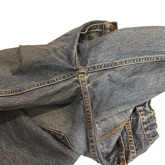 Arizona Jeans 16 Husky Bootcut Boys Denim Blue Jeans 100% Cotton - Picture 5 of 6